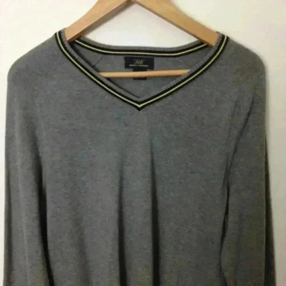 Brooks Brothers Other - Brooks Brothers Men L Gray Cotton Pullover Sweater
